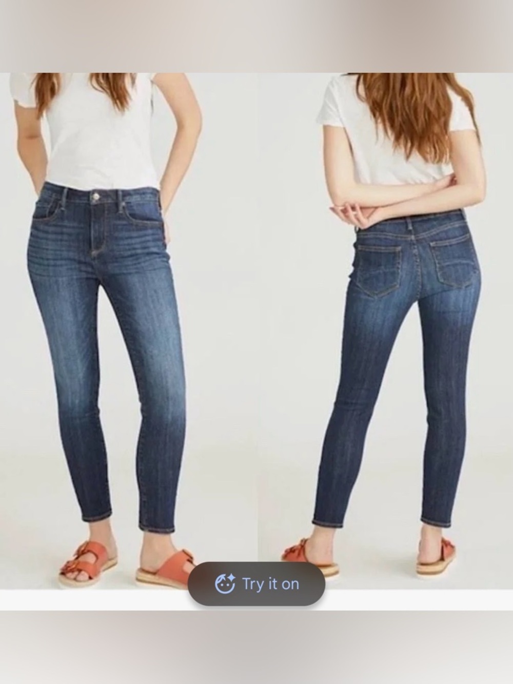 Driftwood Audrey Classic Dark Wash Women’s Jeans - Navy Blue